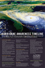 Hurricane Awareness Timeline Flyer
